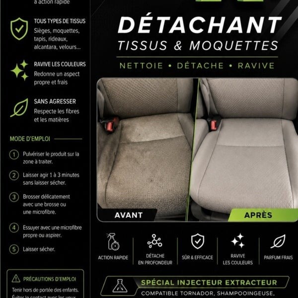 NK+ Nettoyant tissu Moquette 1 L Pur