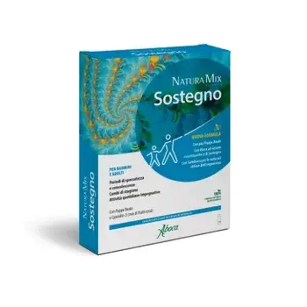 Aboca -  Natura Mix Advanced Sostegno 10 Flaconcini Sostegno Mentale