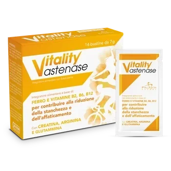 Paladin Pharma - VITALITY  ASTENASE NEW  integratore 14 bustine - energia