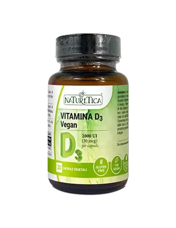 Naturetica - VITAMINA D3 VEGAN 30 capsule