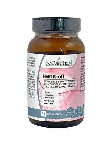 Naturetica - EMOR-off 60 capsule - infiammazione emorroidi