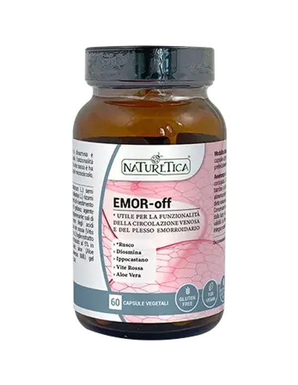 Naturetica - EMOR-off 60 capsule - infiammazione emorroidi