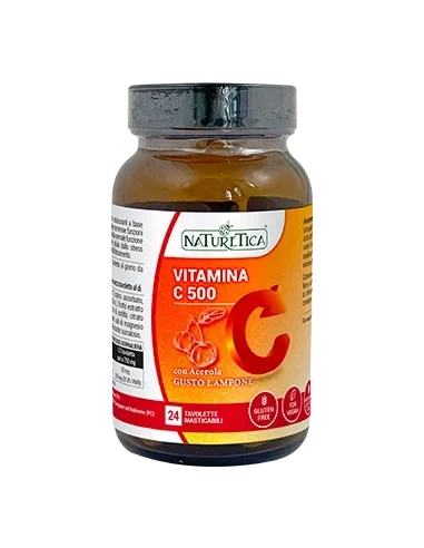 Naturetica - VITAMINA C 500 24 tavolette masticabili