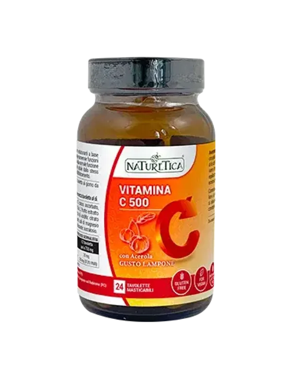 Naturetica - VITAMINA C 500 24 tavolette masticabili