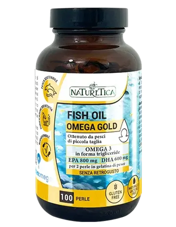 Naturetica - FISH OIL OMEGA GOLD 100 perle