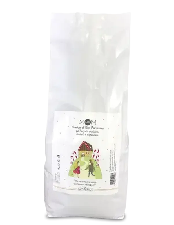 Naturetica -  AMIDO RISO PURISSIMO – per bagnetti emollienti idratanti e rinfrescanti 500 GR