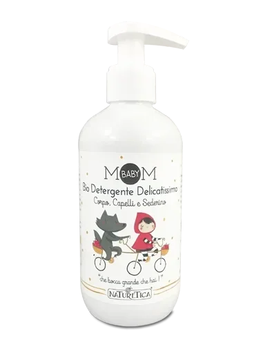 Naturetica - BIO DETERGENTE DELICATISSIMO - Corpo capelli e sederino 250 ml