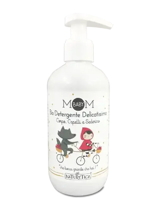 Naturetica - BIO DETERGENTE DELICATISSIMO - Corpo capelli e sederino 250 ml