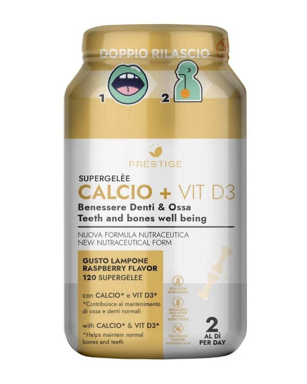 Pharmagold - CALCIO VIT D3 120 supergelèe