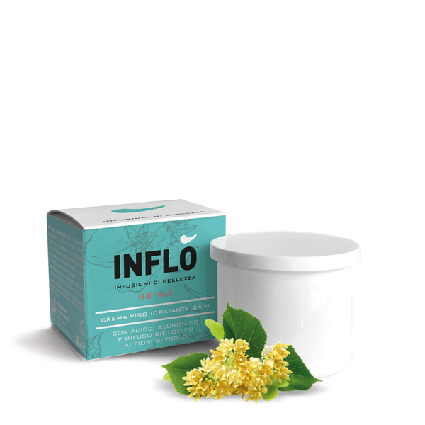 INFLO'  Ricarica crema viso idratante 24h