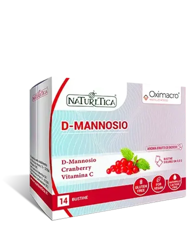Naturetica - D-MANNOSIO 14 bustine - benessere vie urinarie
