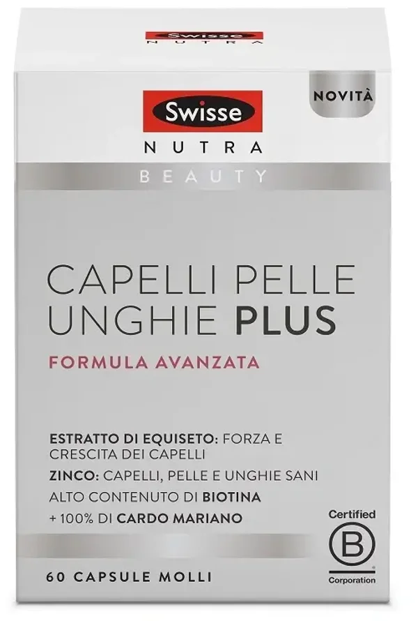 Swisse  pelle unghie plus 60 capsule molli