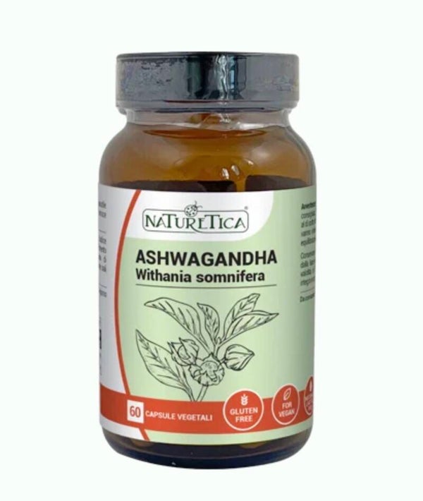 Naturetica - ASHWAGANDA 60 cps - riduzione livelli cortisolo