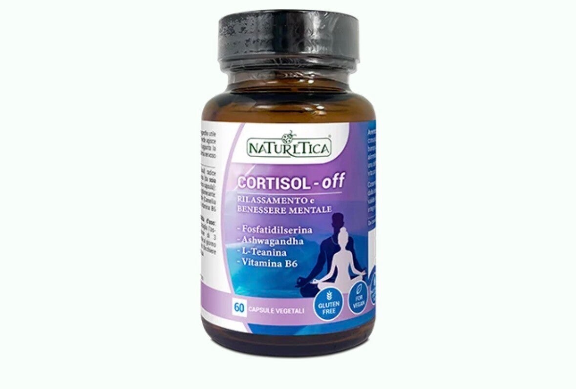 Naturetica - CORTISOL OFF 60 capsule - riduzione livelli cortisolo