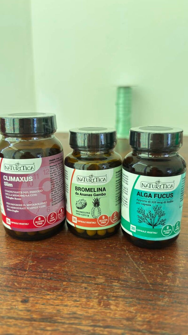 KIT Buona Routine in MENOPAUSA - Climaxus slim + Bromelina + Alga Fucus