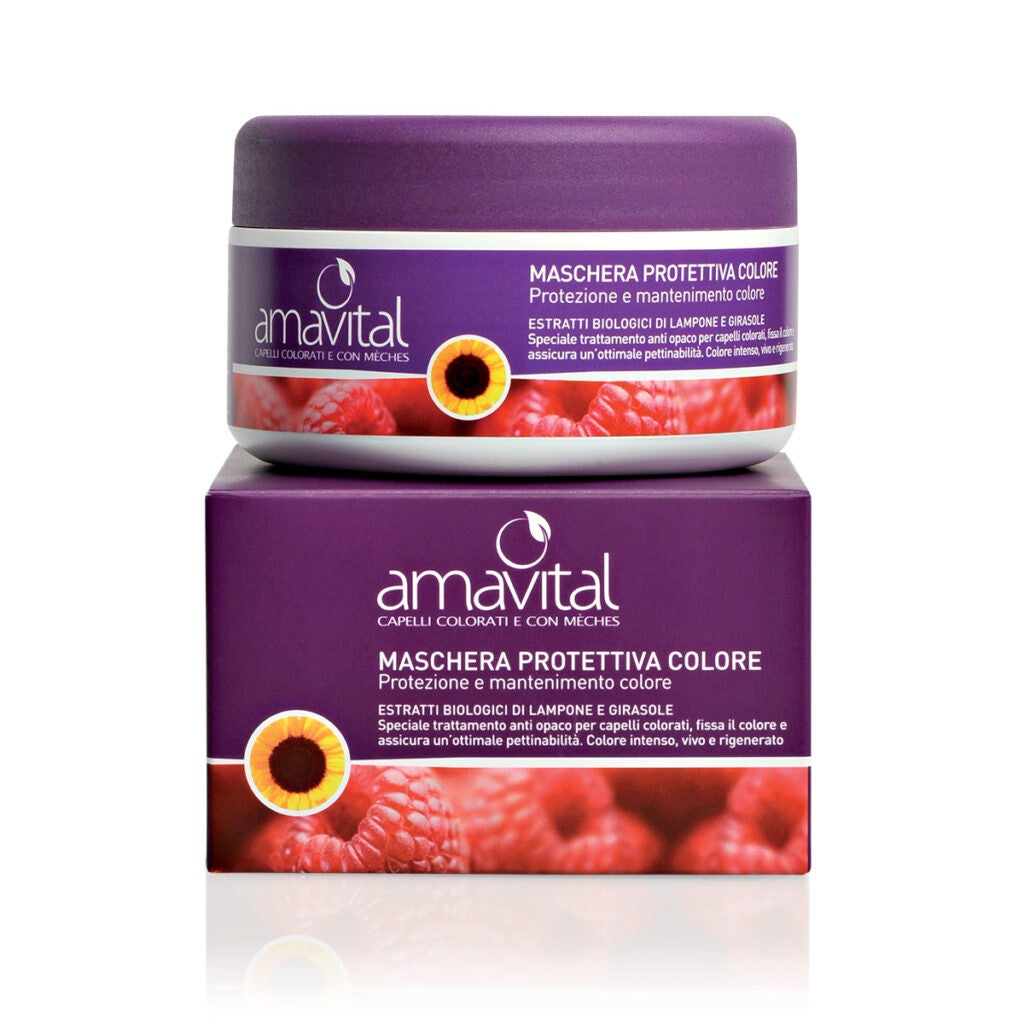 Amavital  Maschera protettiva colore - capelli colorati o con meches 300 ml