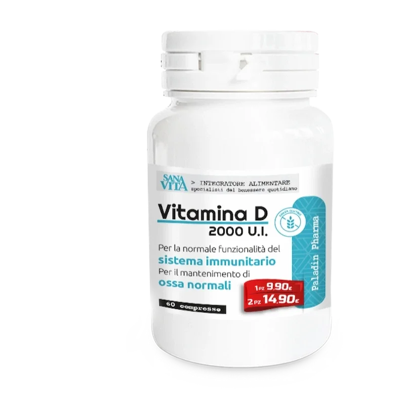 Sanavita - VITAMINA D 60 compresse
