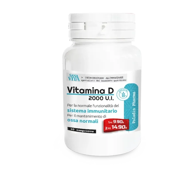 Sanavita - VITAMINA D 60 compresse