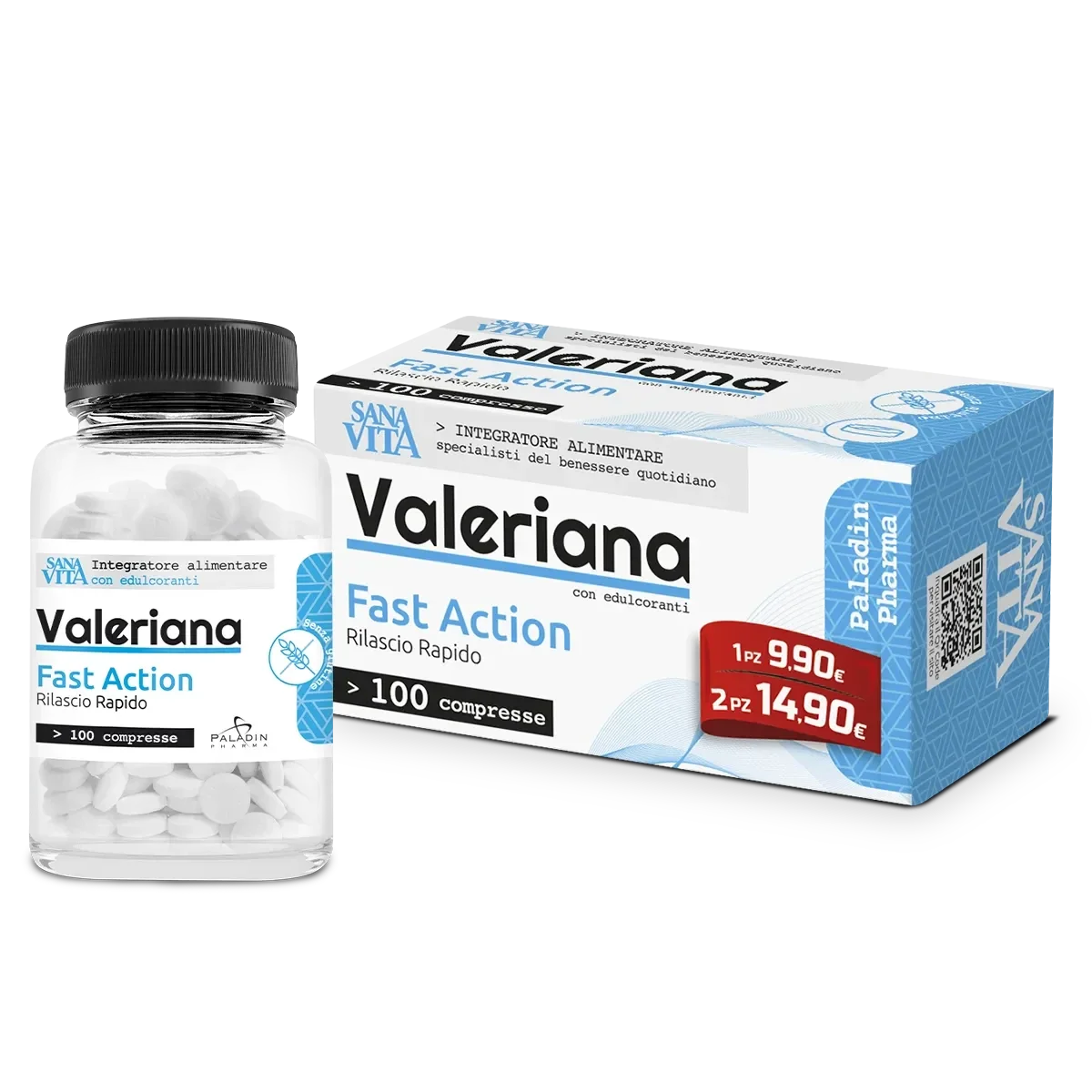Sanavita - VALERIANA 100 compresse
