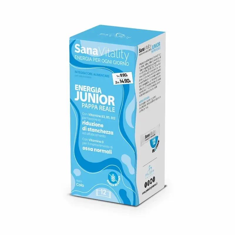 Sanavita Energia Junior 12 stick pack