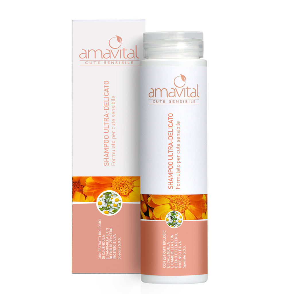 Amavital Shampoo ultra-delicato per cute sensibile - 200 ml