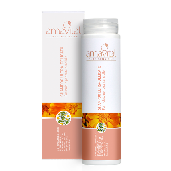 Amavital Shampoo ultra-delicato per cute sensibile - 200 ml