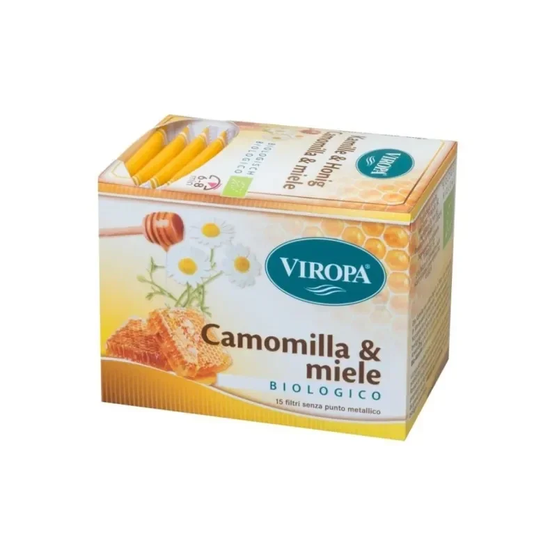 Viropa - CAMOMILLA E MIELE BIO 15 filtri
