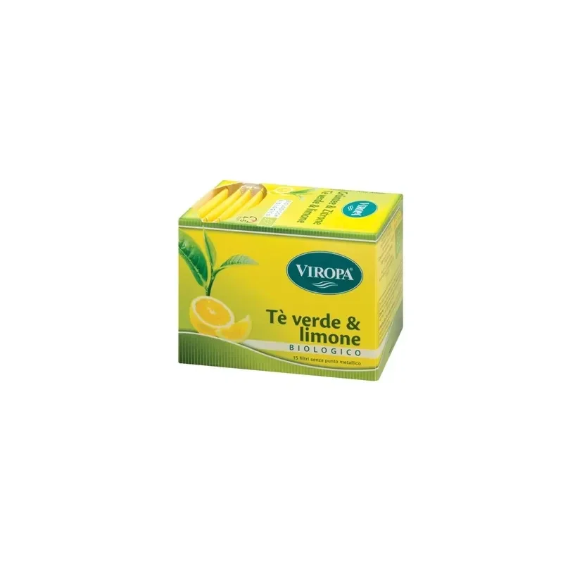 Viropa - TE VERDE LIMONE BIO 15 filtri