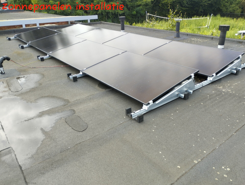 Zonnepanelen installatie