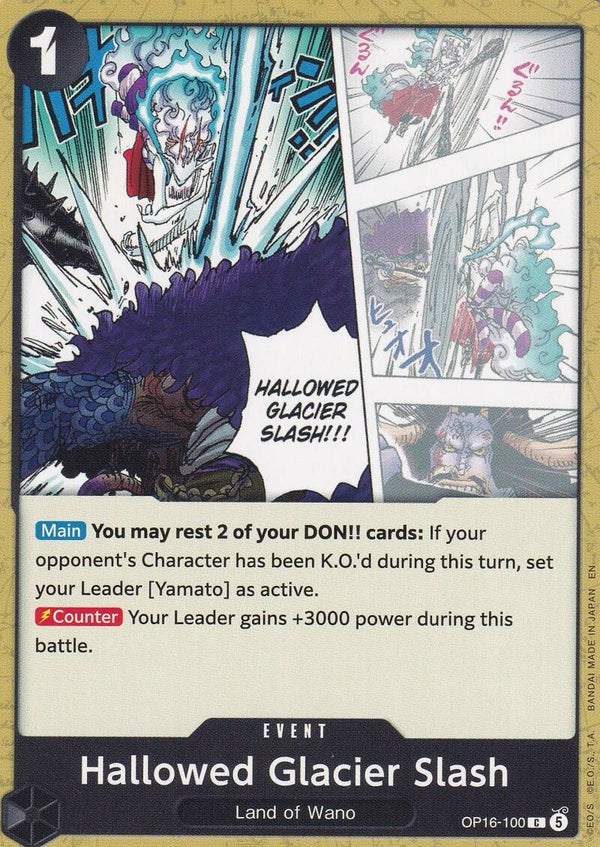 Nr.OP16-100 Hallowed Glacier Slash