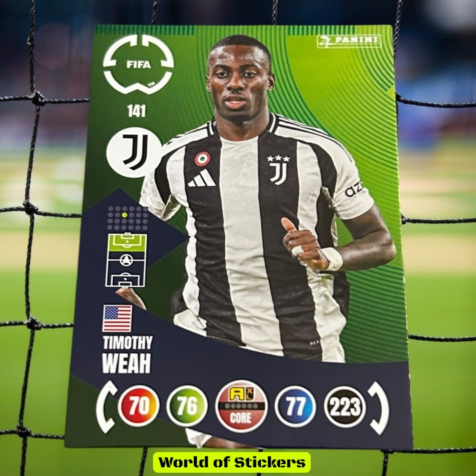 Nr.141 Timothy Weah