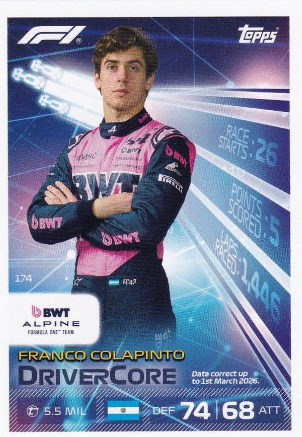 Nr.174 Franco Colapinto