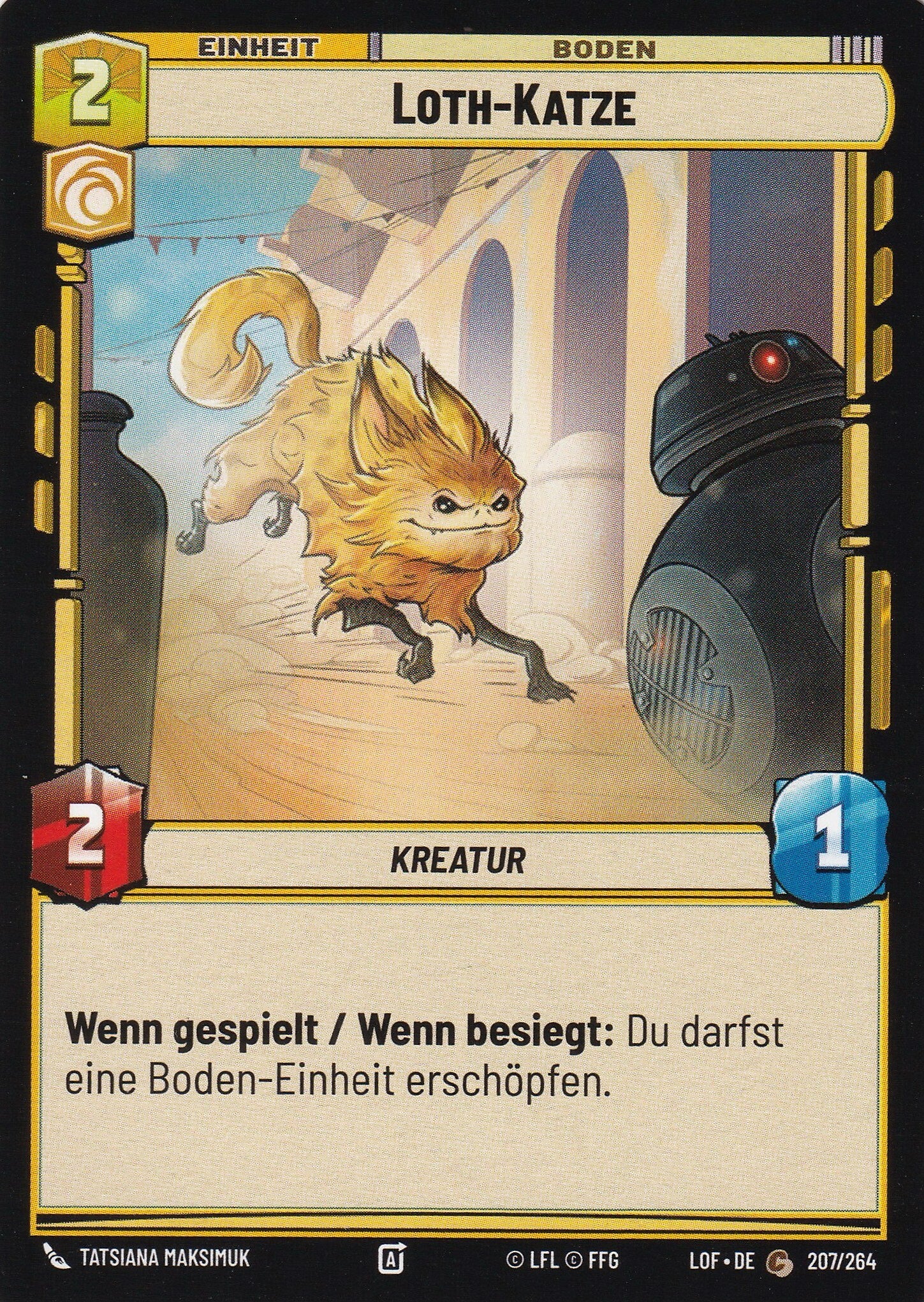 Nr.207 Loth Katze