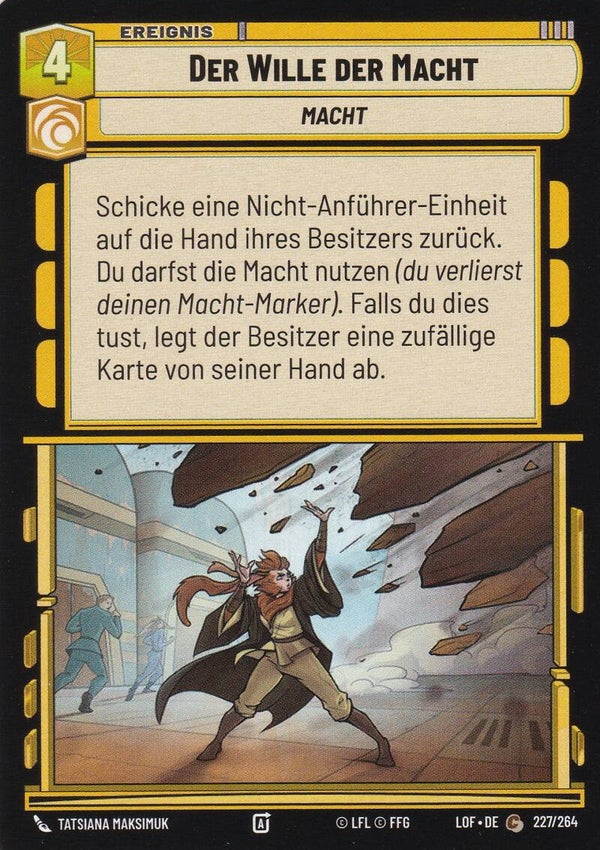 Nr.227 Der Wille der Macht