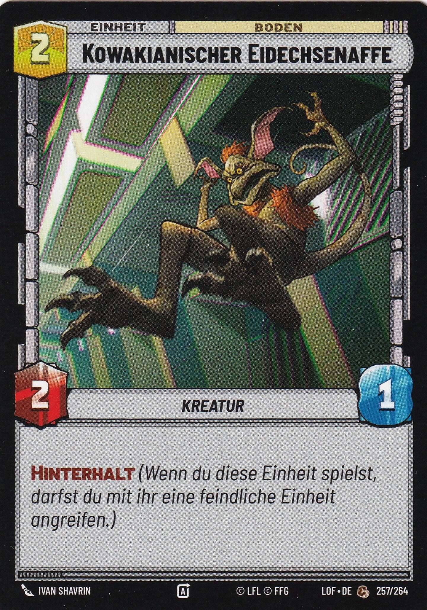 Nr.257 Kowakianischer Eidechsenaffe