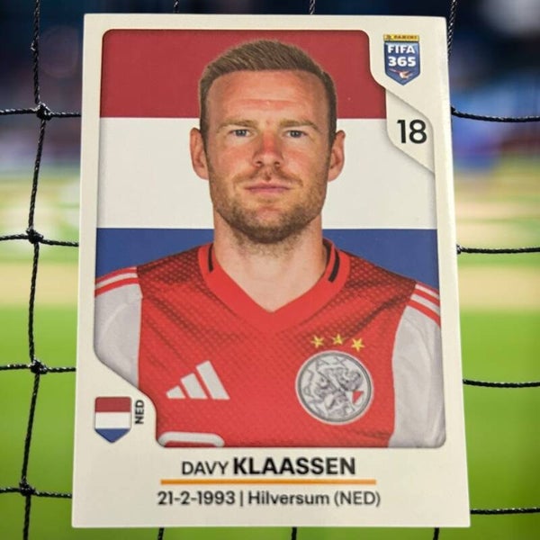 Nr.325 Davy Klaassen