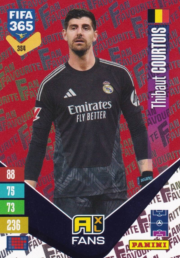 Nr.354 Thibaut Courtois - Red Parallel