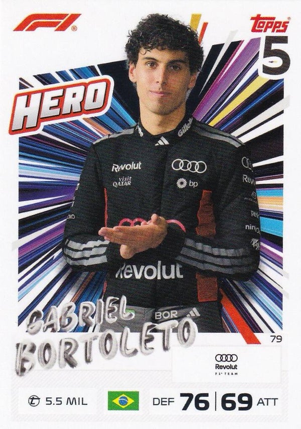 Nr.79 Gabriel Bortoleto - Hero