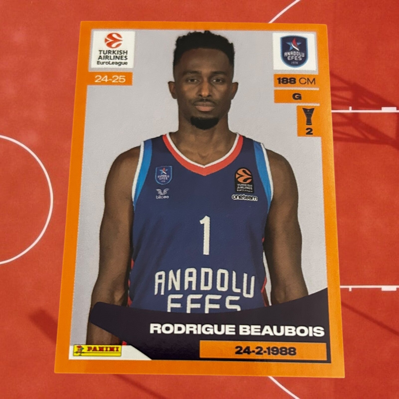Nr.92 Rodrigue Beaubois