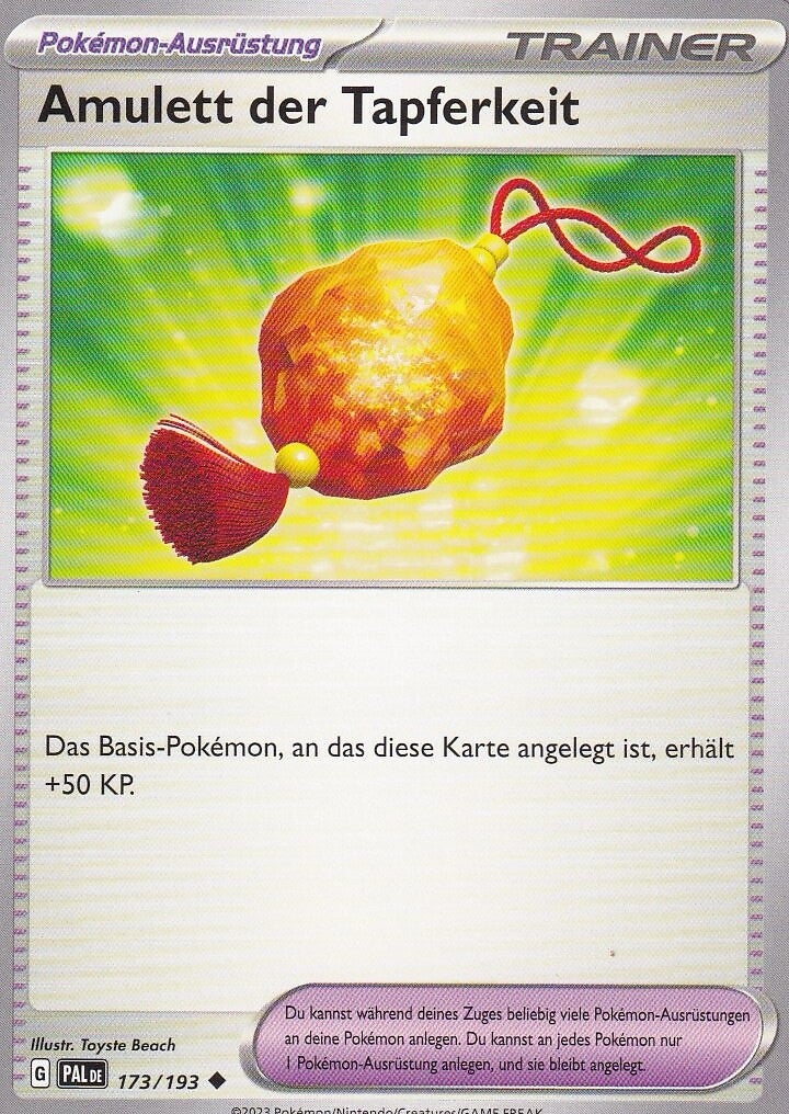 Amulett der Tapferkeit 173/193 deutsch