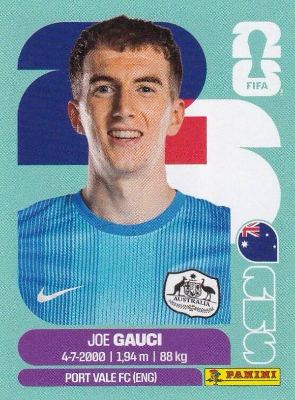 AUS3 Joe Gauci