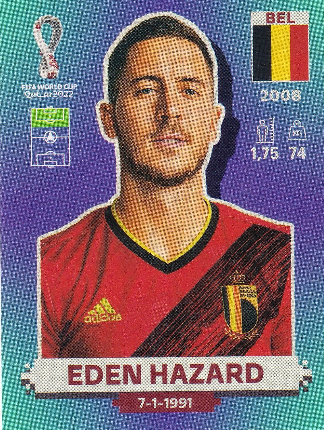 BEL18 Eden Hazard