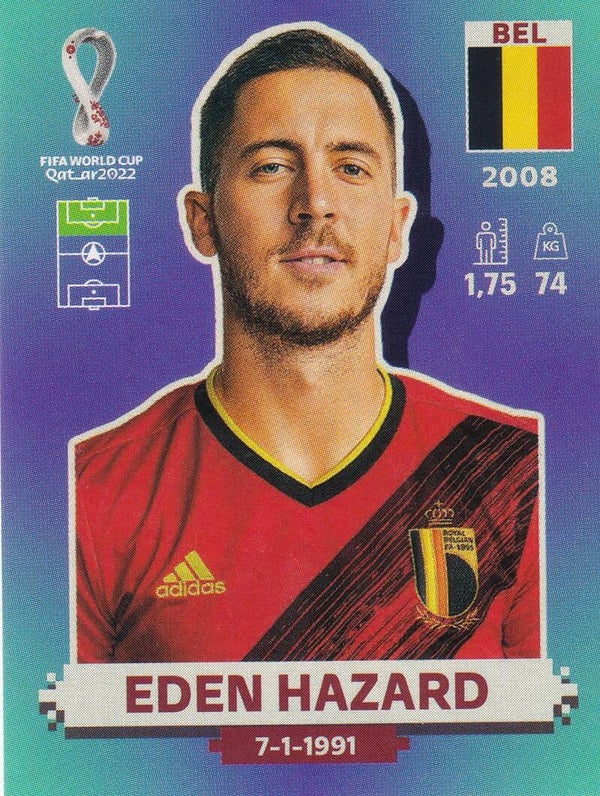 BEL18 Eden Hazard