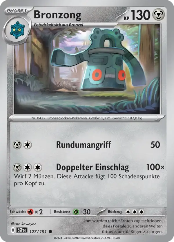 Bronzong 127/191 deutsch
