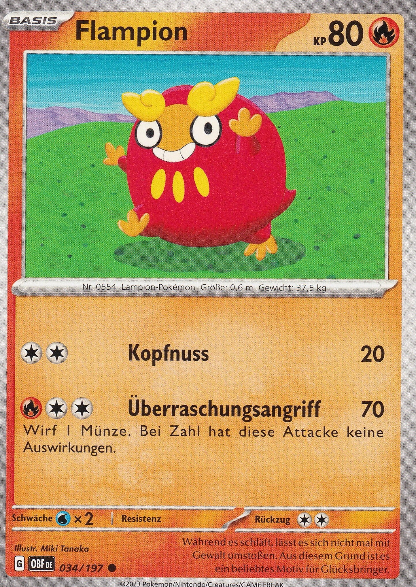 Flampion 034/197 deutsch
