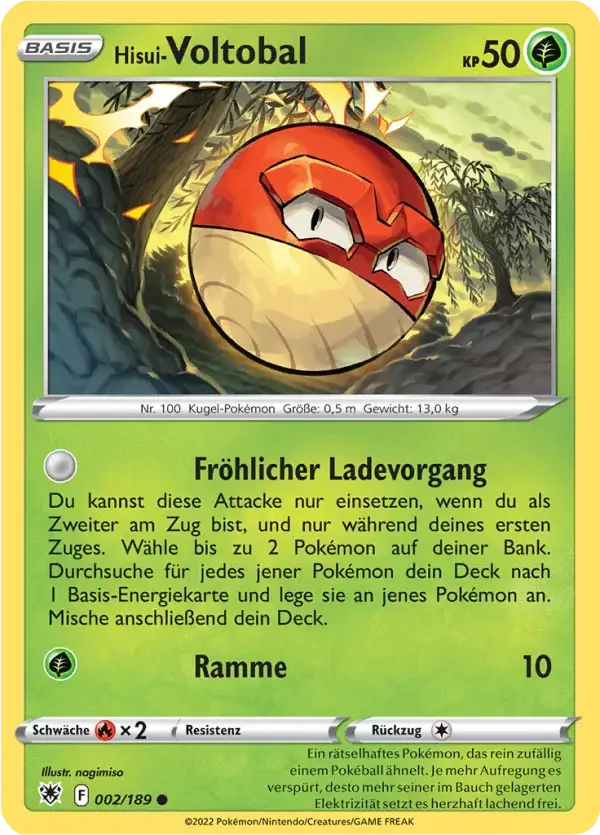 Hisui Voltobal 002/189 deutsch