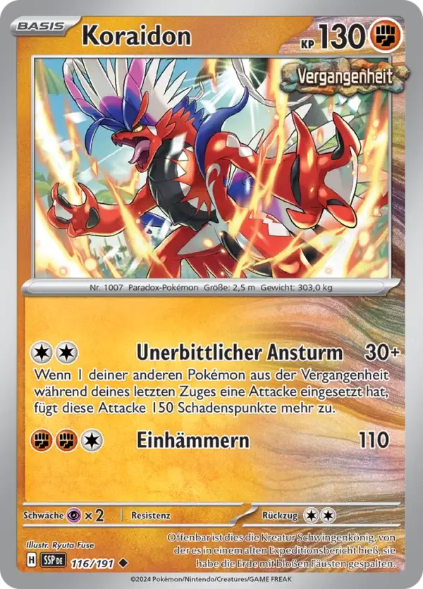 Koraidon 116/191 deutsch