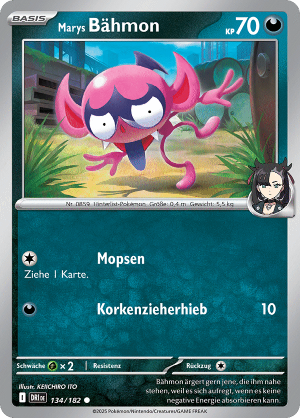 Marys Bähmon 134/182 deutsch