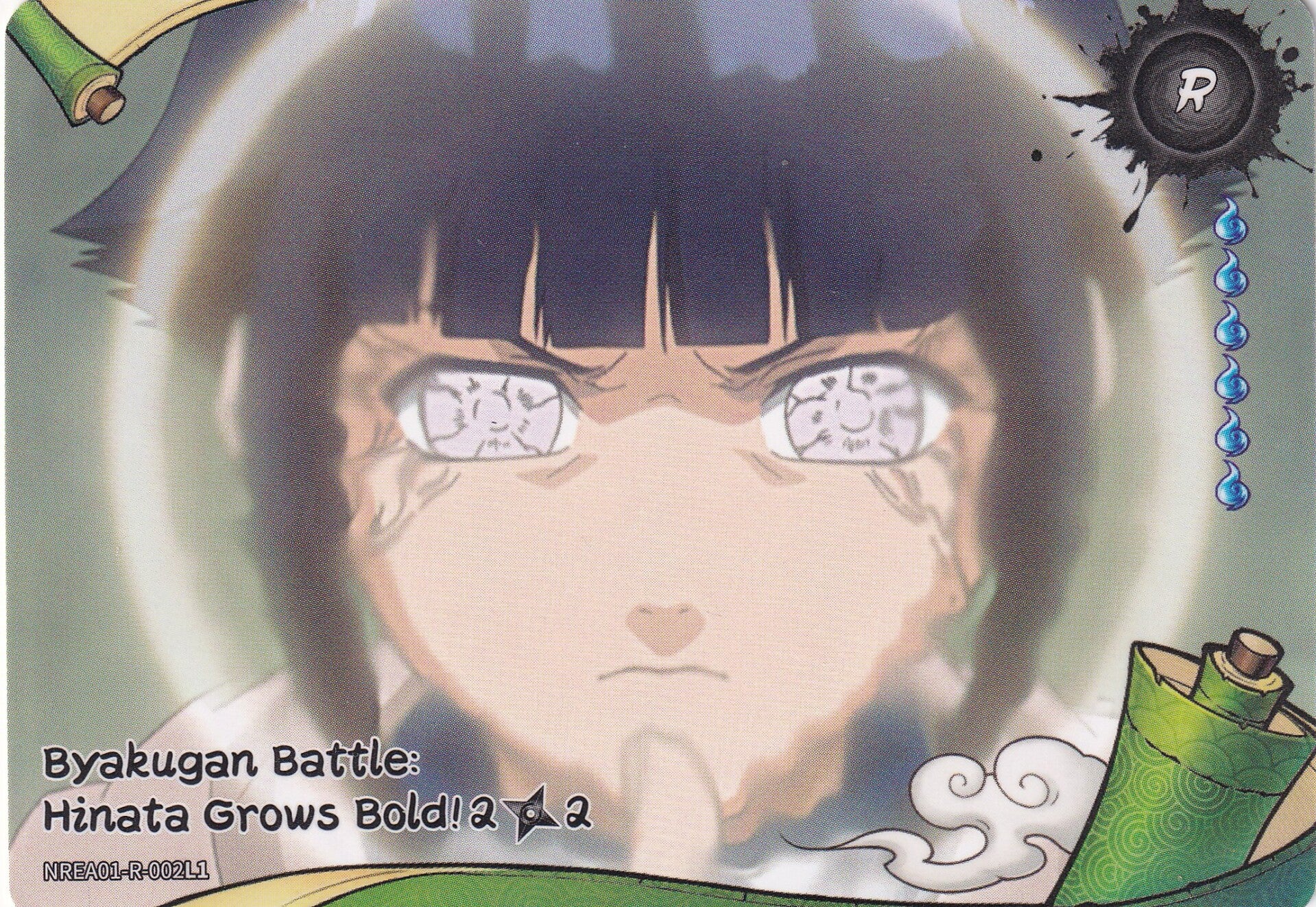 NREA01-R-002L1  Byakugan Battle: Hinata Grows Bold! 2/2