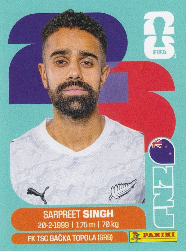 NZL11 Sarpreet Singh